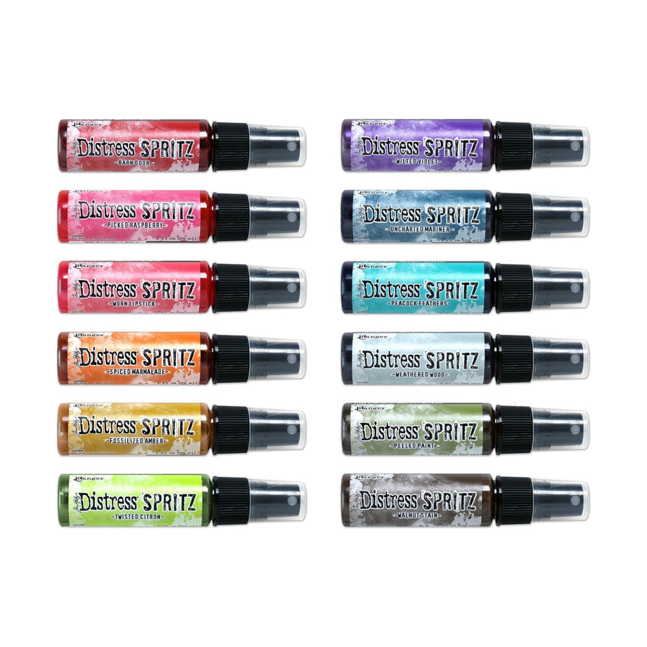 Tim Holtz Distress 12 Spritz Bundle 1 – Simon Says Stamp