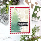 Tim Holtz Winter Woodlands Stamps with Simon Says Stamp Dies Bundle setww24
