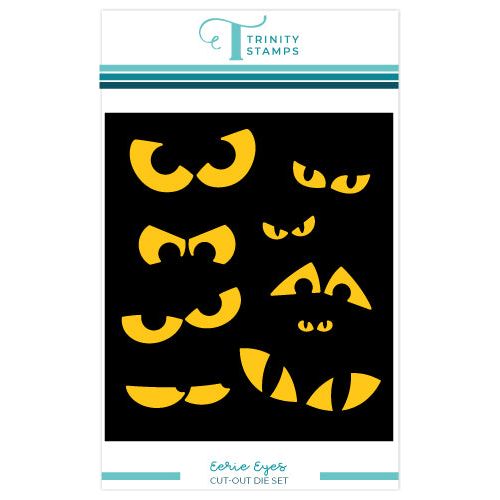 Trinity Stamps Eerie Eyes Cut Out Dies tmd-242