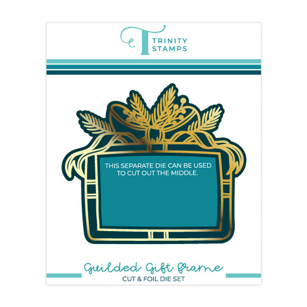 Trinity Stamps Gilded Gift Frame Cut And Foil Die Set tmd-262