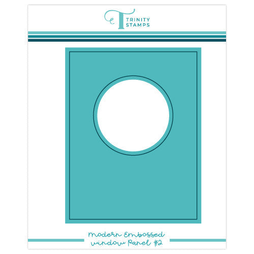 Trinity Stamps Modern Embossed Window Panel 2 Die Set tmd-229