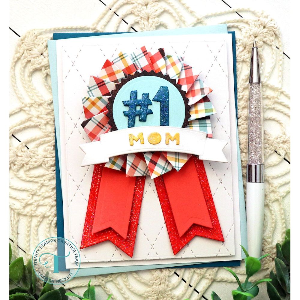 Trinity Stamps Ribbon Rosette Die Set tmd-299 mom