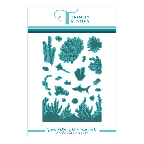 Trinity Stamps Sea Life Silhouettes Die Set tmd-c267