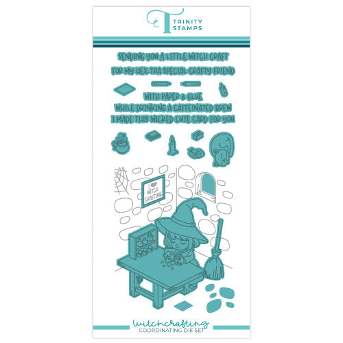 Trinity Stamps Witchcrafting Dies tmd-c278