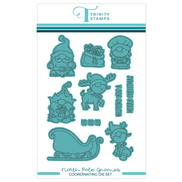 Trinity Stamps North Pole Gnomes Dies tmd-c283