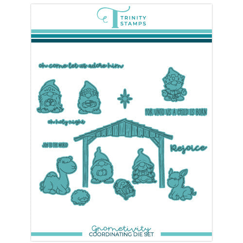 Trinity Stamps Gnometivity Dies tmd-c284