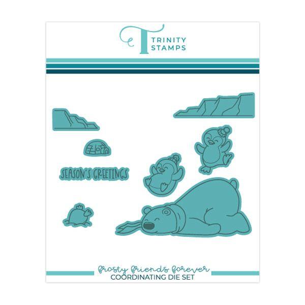 Trinity Stamps Frosty Friends Forever Dies tmd-c290