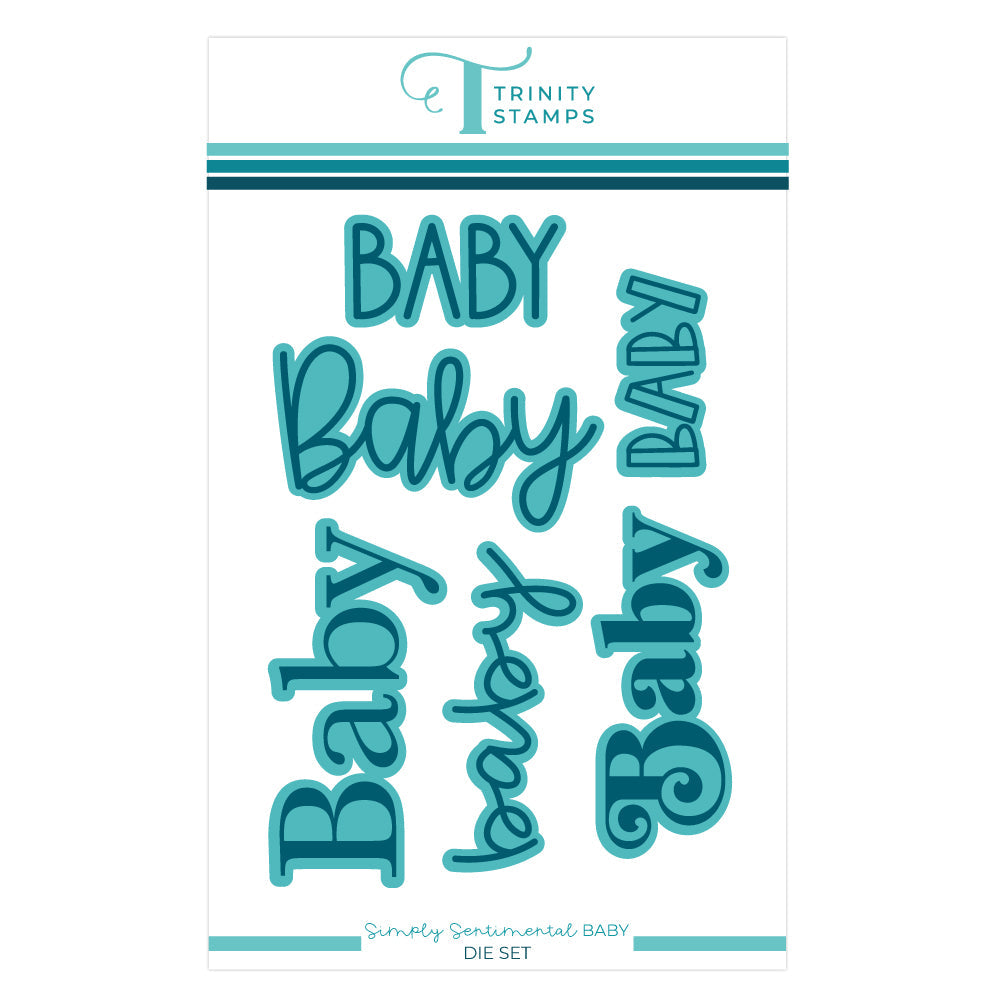 Trinity Stamps Simply Sentimental Baby Die Set tmd-c317