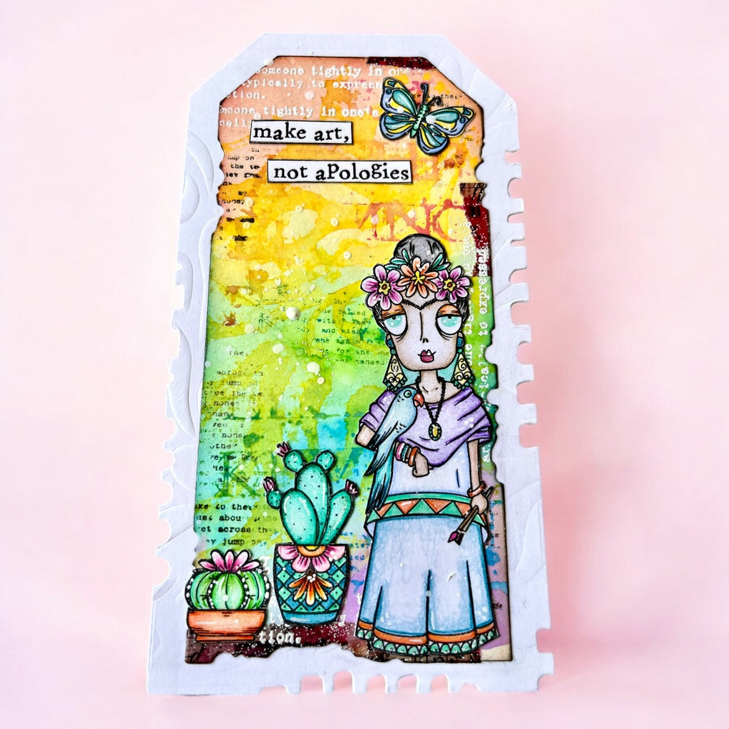 AALL & Create Frida Dee A7 Clear Stamps 1276