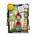 AALL & Create Island Queen Dee A7 Clear Stamps 1277