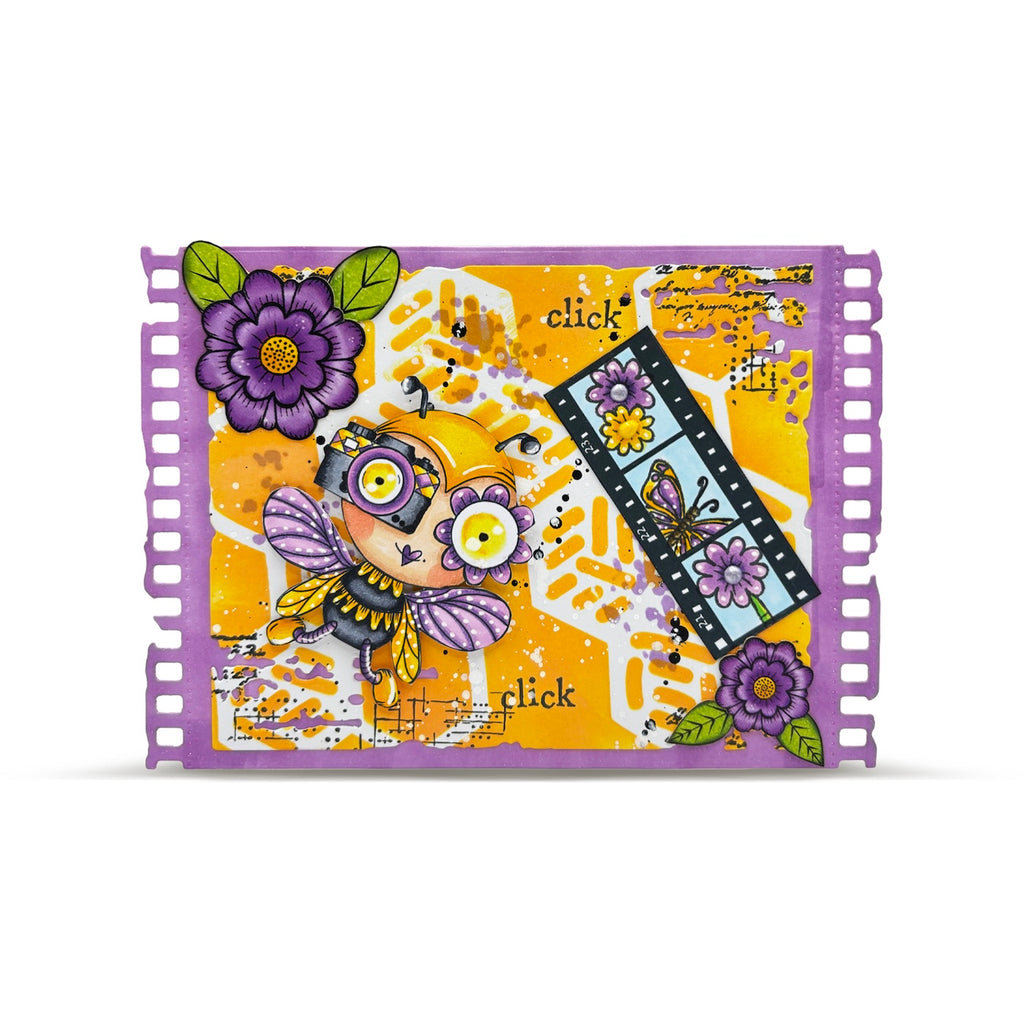AALL & Create Shutter Bug A7 Clear Stamps 1279