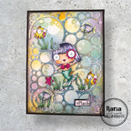 AALL & Create Emily's Splash A7 Clear Stamps 1280