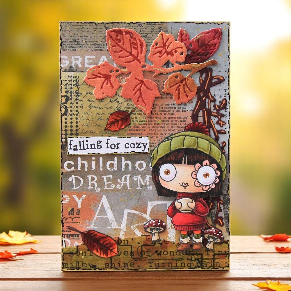 AALL & Create Falling For Fall A7 Clear Stamps 1282