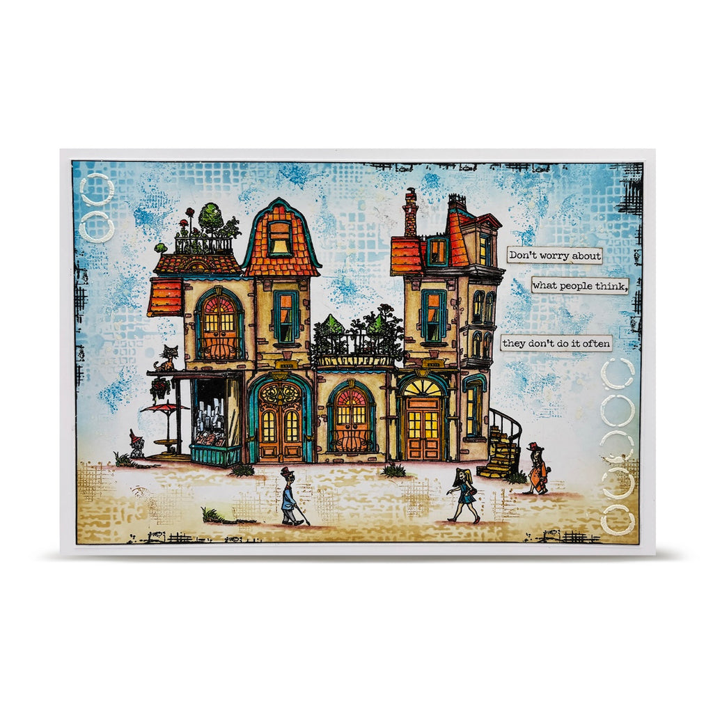 AALL & Create Neighbour Notes A5 Clear Stamp Set 1303