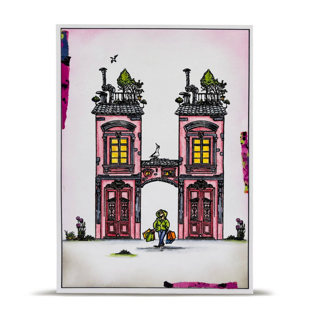 AALL & Create Roofline Friends A5 Clear Stamp Set 1304 shopping