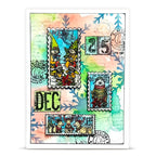 AALL & Create Postmarked Joy A6 Clear Stamp Set 1491
