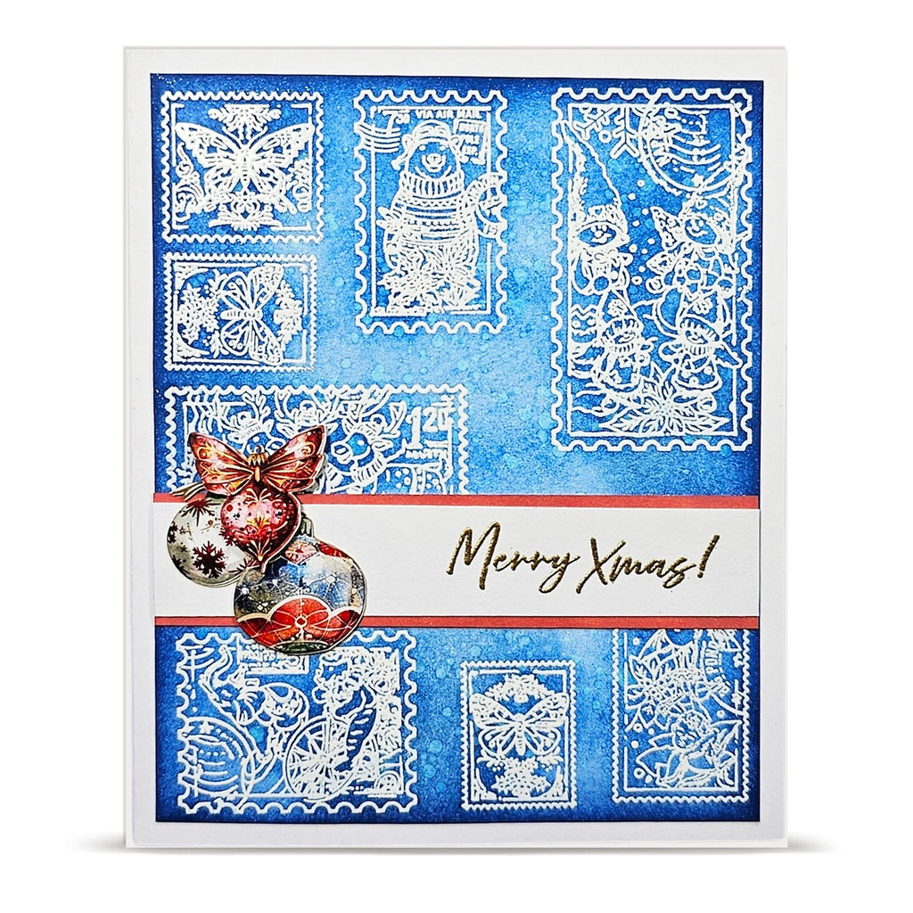 AALL & Create Postmarked Joy A6 Clear Stamp Set 1491