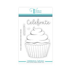 Trinity Stamps Celebration Cupcake Clear Stamp Set tps-200