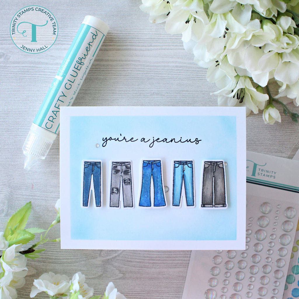 Trinity Stamps Smarty Pants Coordinating Die Set tmd-c247 Fashion Encouragement Card