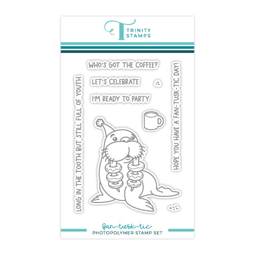Trinity Stamps Fan-tusk-tic Clear Stamp Set tps-257