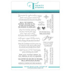 Trinity Stamps Insider Sentiments Christmas Clear Stamps tps-279