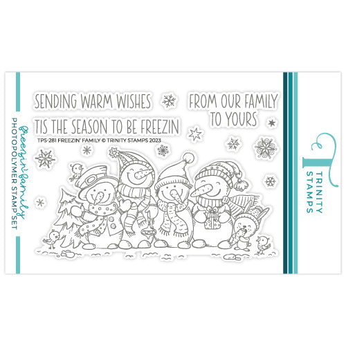 Trinity Stamps Freezin' Family Clear Stamps tps-281