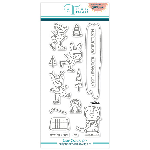 Trinity Stamps Ice Friends Clear Stamps tps-287