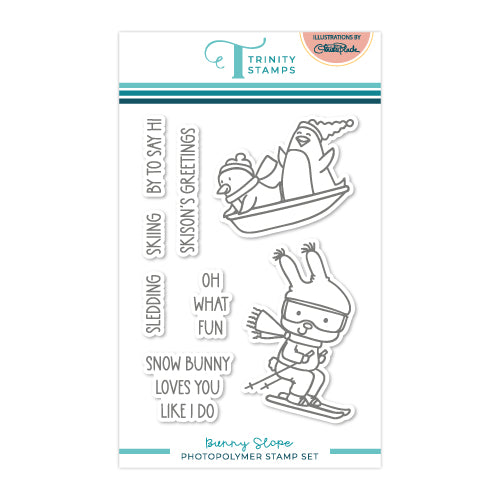 Trinity Stamps Bunny Slope Clear Stamp Set tps-288