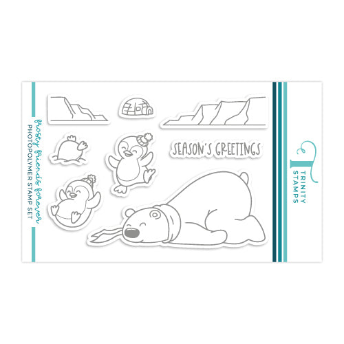 Trinity Stamps Frosty Friends Forever Clear Stamps tps-290
