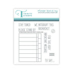 Trinity Stamps Please Stand By Clear Stamp Set tps-322