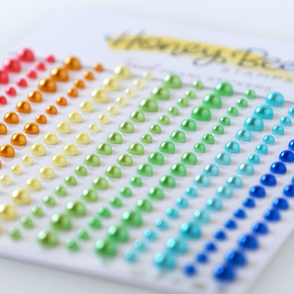 Honey Bee Travel Pearl Stickers hbgs-prl18 Detailed Product View