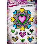 Paper Artsy Tracy Scott Cling Stamps ts087