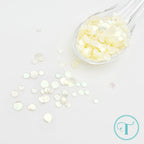 Trinity Stamps Lemon Chiffon Confetti Embellishment Box tsb-403 yellow flat sequin