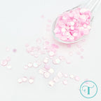 Trinity Stamps Bubble Gum Confetti Embellishment Box tsb-405 flat pink close up