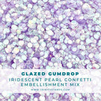 Trinity Stamps Glazed Gumdrop Confetti Embellishment Box tsb-414