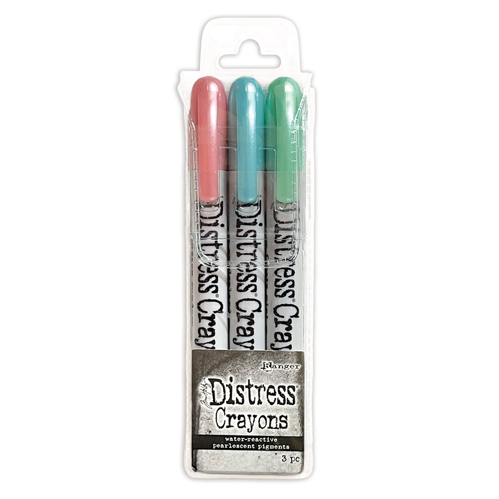 Ranger Ink Distress Crayons Set - Into the Blue