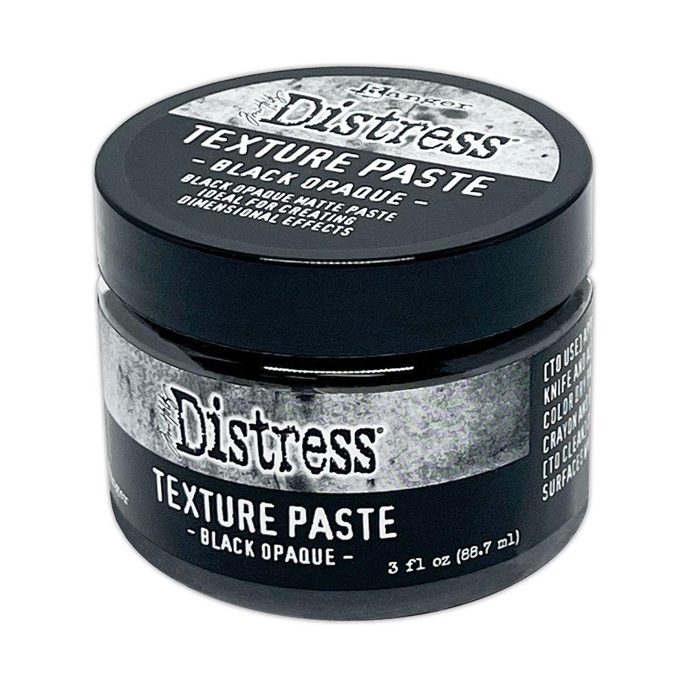Tim Holtz Distress Texture Paste Black Opaque Ranger tshk84471