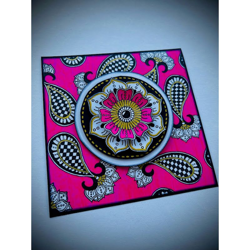 Paper Artsy Tracy Scott Mini Cling Stamps tsm25 bloom