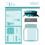 Trinity Stamps Half Pint Jar Clear Stamp Set tps-346