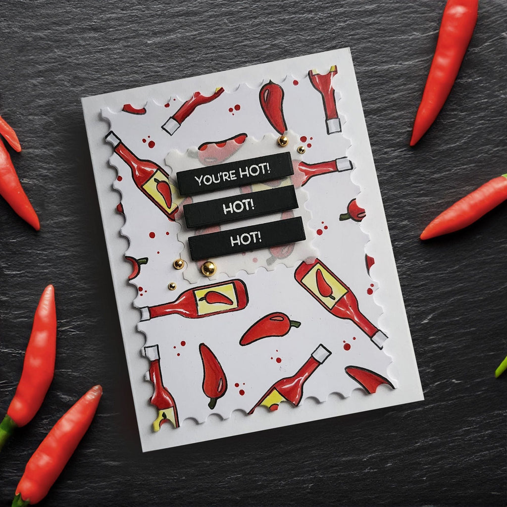 Simon Says Clear Stamps Taco Bout It 3050ssc Celebrate Love Card