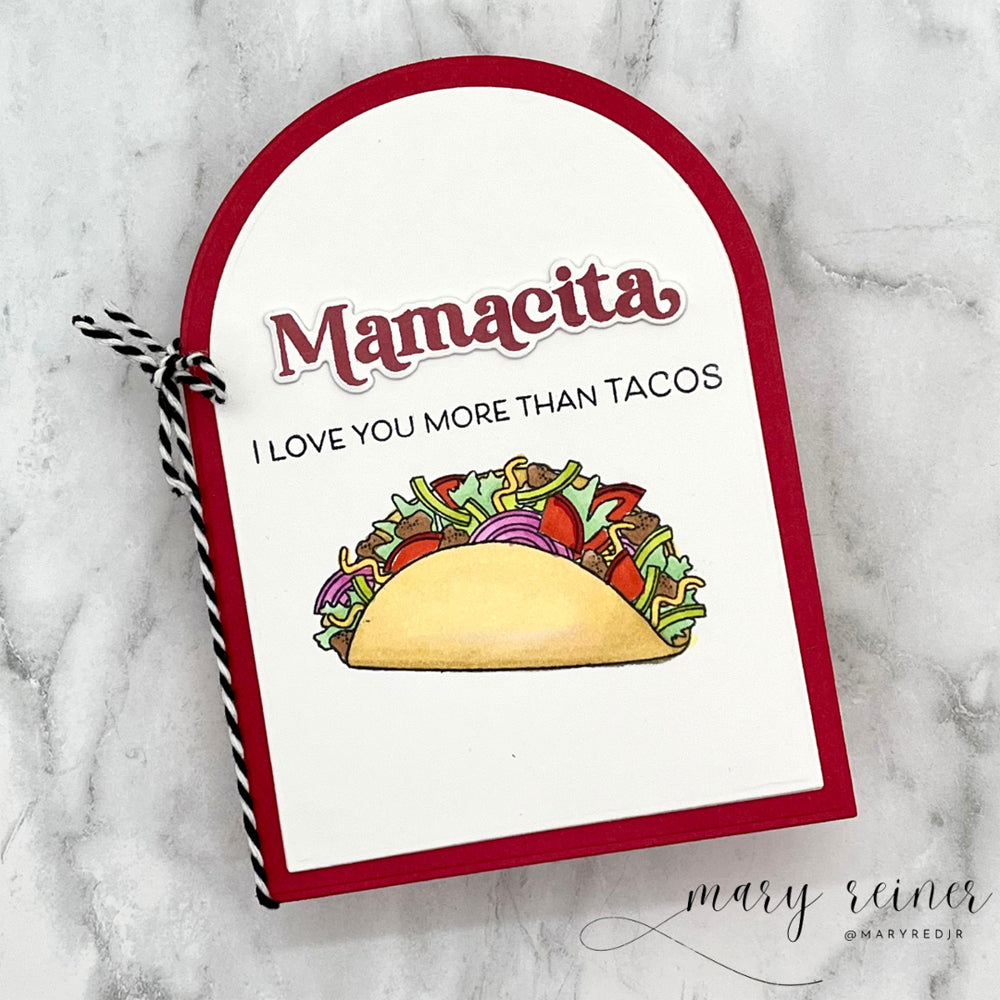 Simon Says Clear Stamps Taco Bout It 3050ssc Celebrate Mama Card | color-code:ALT01