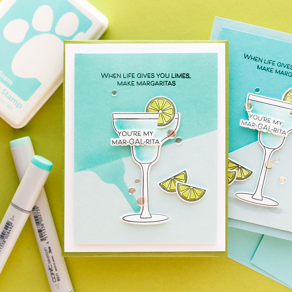 Simon Says Stamp Taco Bout It Wafer Dies 1072sdc Celebrate Friend Card | color-code:ALT05