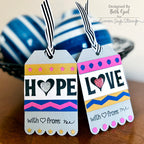 Simon Says Clear Stamps Tag Lines sss302805 Sweetheart Gift Tags