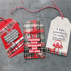 CZ Design Stamps and Dies Tag Greetings set1116tg DieCember Christmas Tags | color-code:ALT01