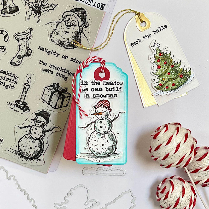 Simon Says Stamp Tattered Christmas Wafer Dies 318sss Christmas Tags | color-code:ALT03