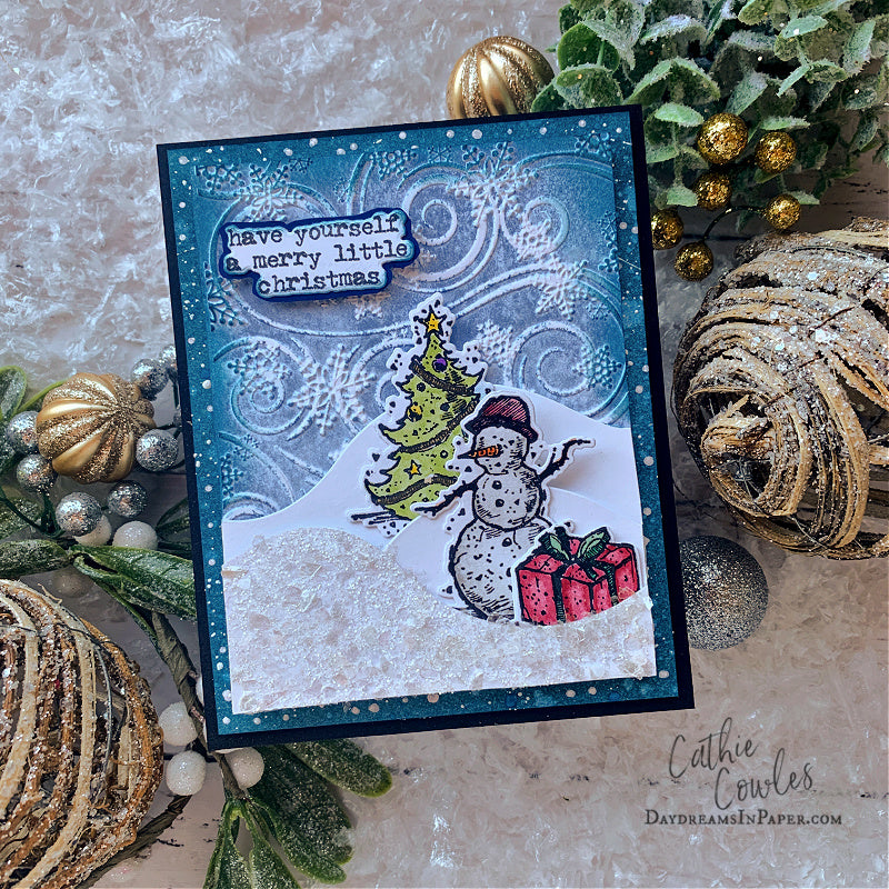Simon Says Stamp Tattered Christmas Wafer Dies 318sss Christmas Card