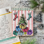 Simon Says Stamp Tattered Christmas Wafer Dies 318sss Christmas Card
