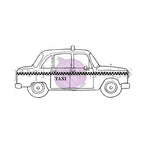 Purple Onion Designs Taxi Cling Stamp pod1379