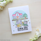Simon Says Stamp Thank You Teacher Wafer Dies 1322sdc Moments in Time Teacher Card