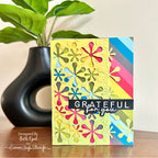 CZ Design Clear Stamps Thank You Basics cz393c Rain or Shine Thank You Card